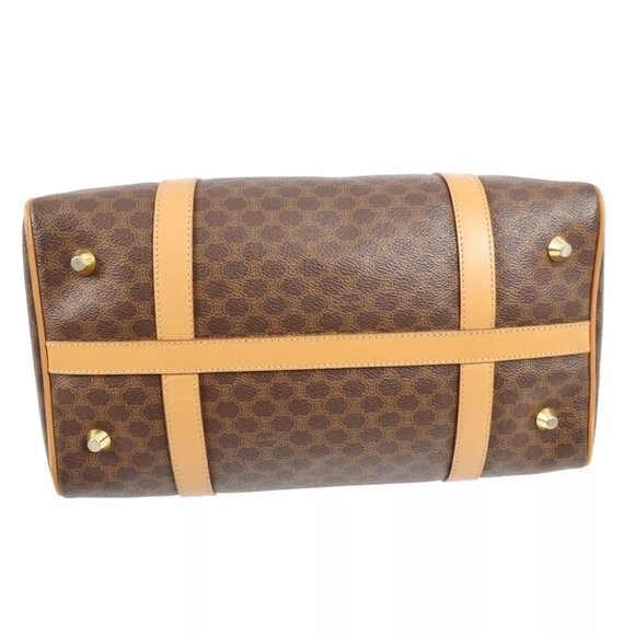 Celine Brown Macadam Handbag - Picture 3 of 9